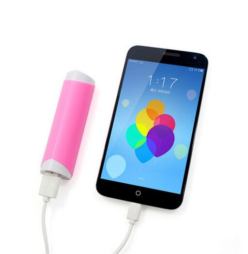 Fashion heart-shaped bar recharger ultra-slim 2600mah power bank for smartphone