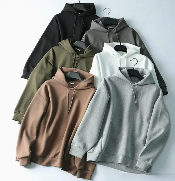 Custom Oversized Mens Hoodies Blank Plain Bulk Winter Jumper Womens Sweatshirt Pullover Hoodies